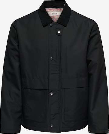 Only & Sons - Chaqueta de entretiempo 'ONSKOSMO' en negro: frente