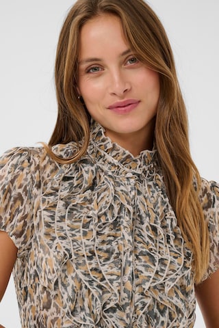 SAINT TROPEZ Bluse 'SZLilja' in Beige