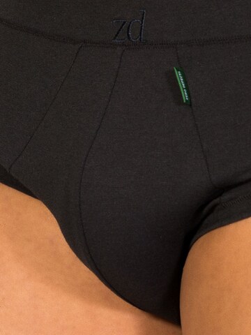 Slip 'Mercurio Soya Brief' zd ZERO DEFECTS en noir