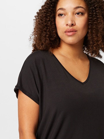 T-shirt 'Aya' Vero Moda Curve en noir