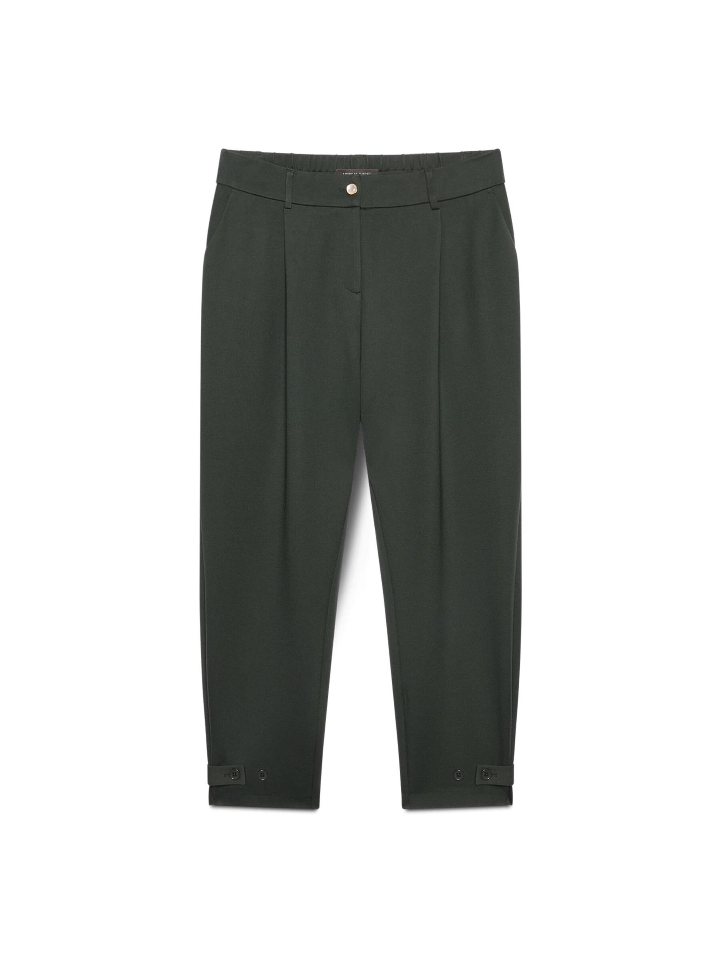 Fiorella Rubino Regular Broek in Groen: voorkant