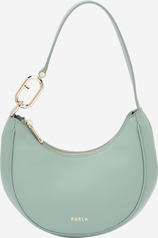 FURLA - Bolso de hombro 'Primavera' en verde: frente