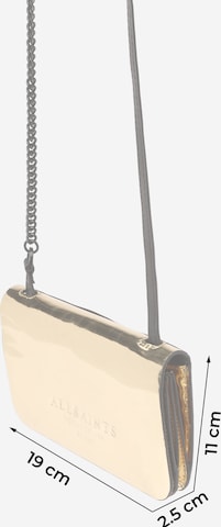 AllSaints Crossbody Bag in Gold