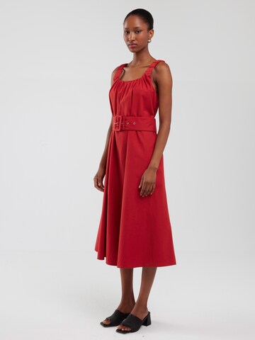 BIG STAR Jurk 'Ruena' in Rood