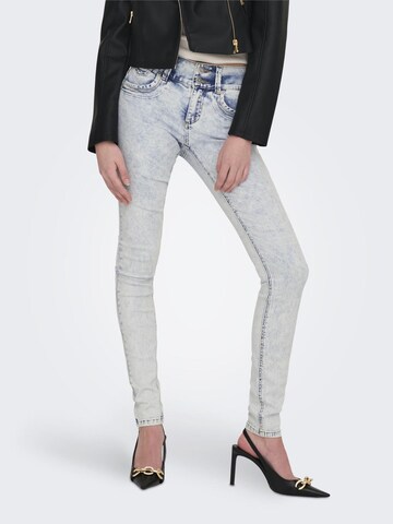 ONLY - Skinny Vaquero 'WAUW' en azul: frente