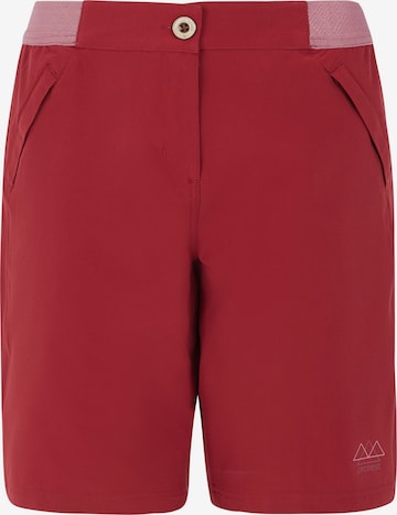 PROTEST Broek 'PRTACACIA' in Rood: voorkant