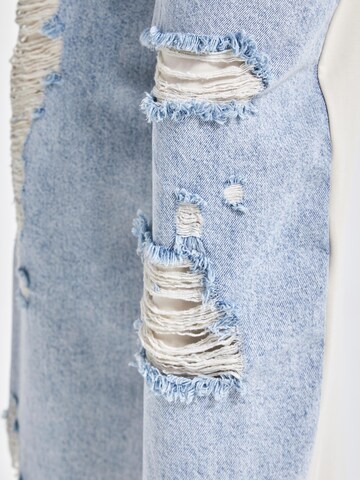 IT'S BASIC Loose fit Jeans 'Skater Mid Rise Jeans' in Blue