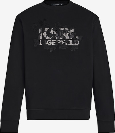 Karl Lagerfeld Collegepaita koossa S värissä antrasiitti / vaaleanharmaa / musta, Tuotenäkymä