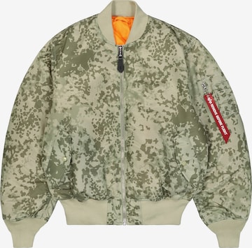 ALPHA INDUSTRIES Prechodná bunda 'MA-1 Heritage' - Zelená: predná strana