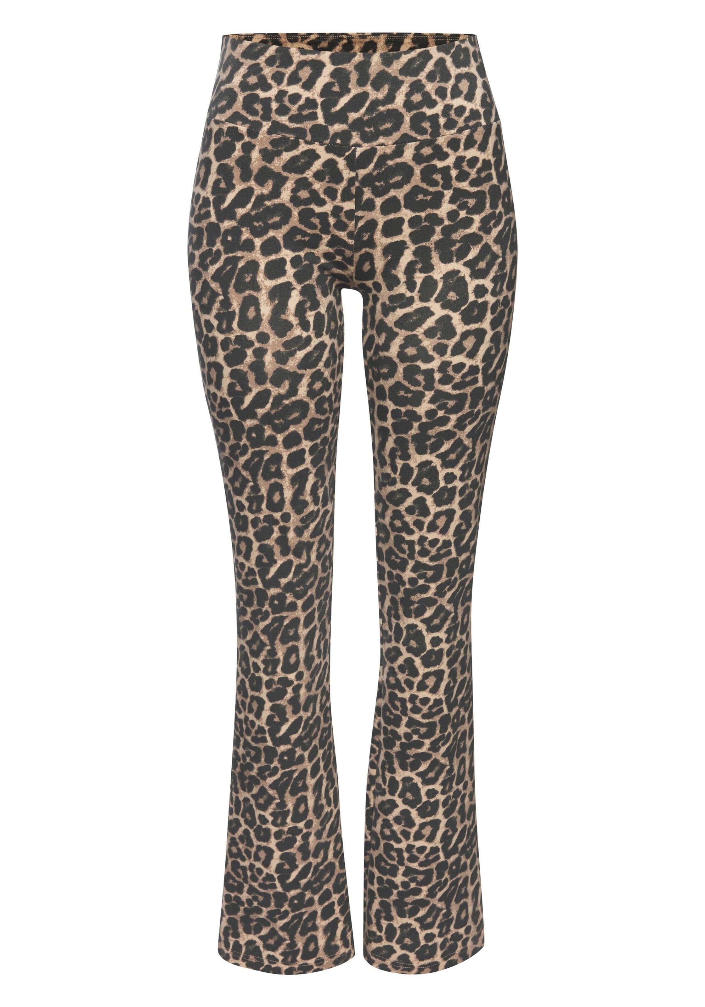 BUFFALO Bootcut Leggings in Braun: Vorderseite