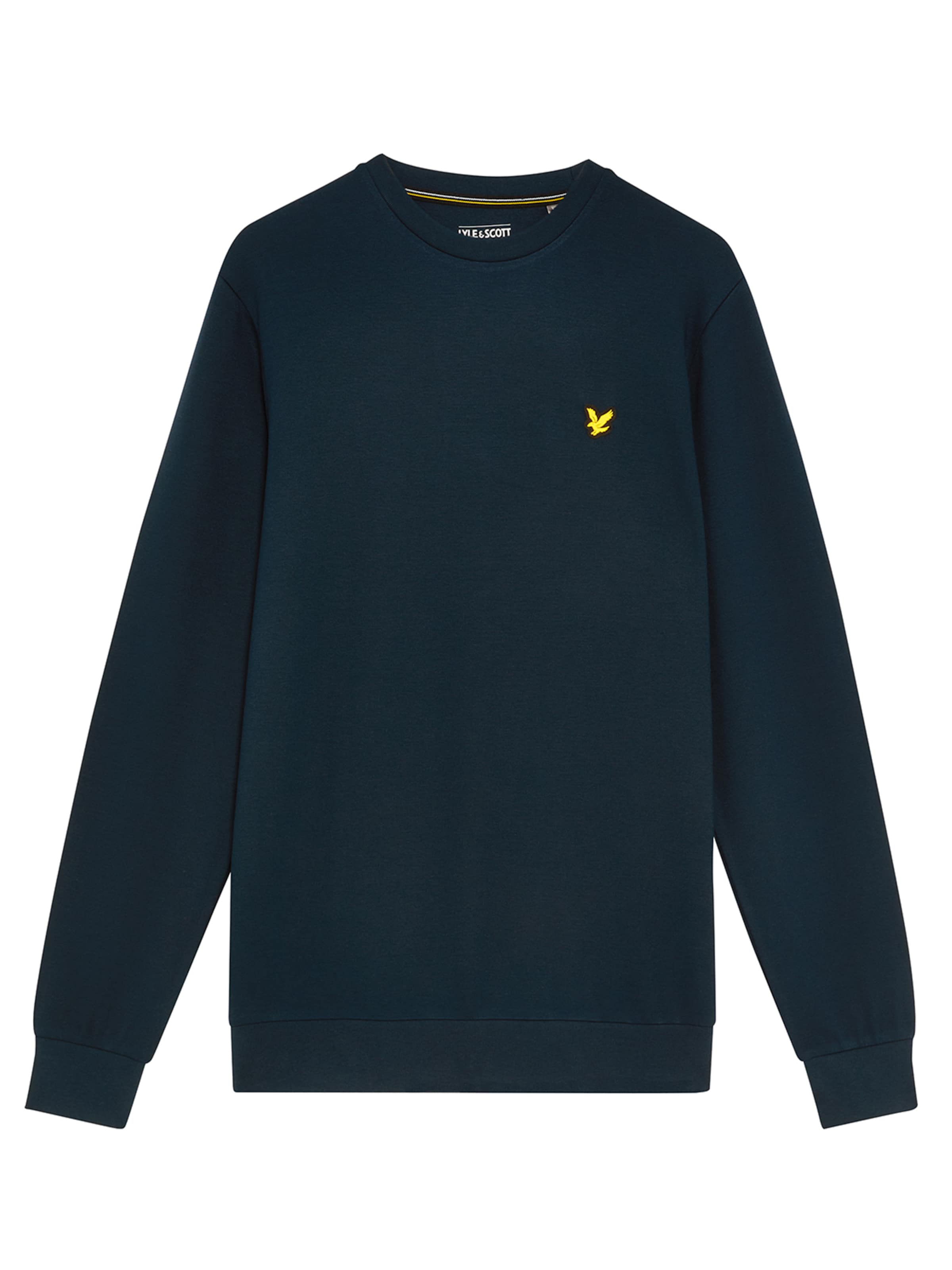 Sweat-shirt Lyle & Scott en bleu : devant