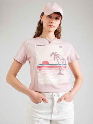 T-shirt Eight2Nine en rose : devant