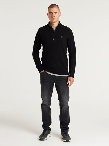 Pull-over 'Oscar' CHASIN' en noir