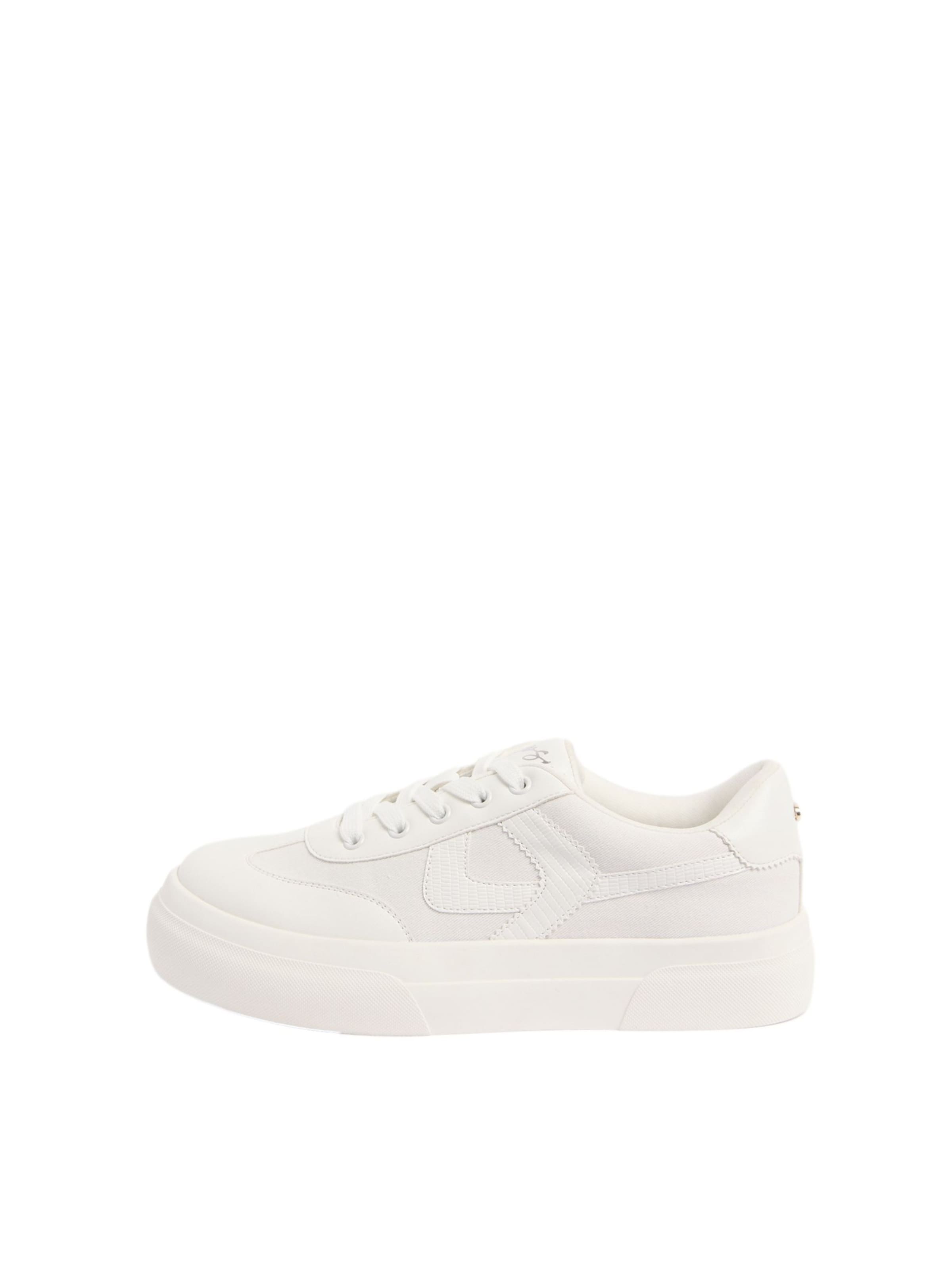 Baskets basses Lipsy en blanc : devant