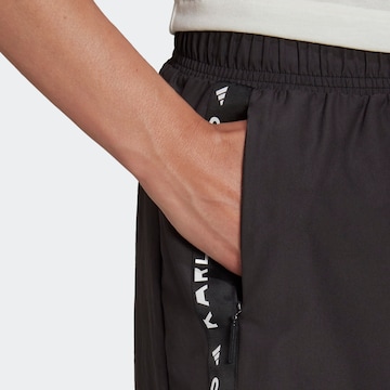 ADIDAS PERFORMANCE Regular Workout Pants in Black