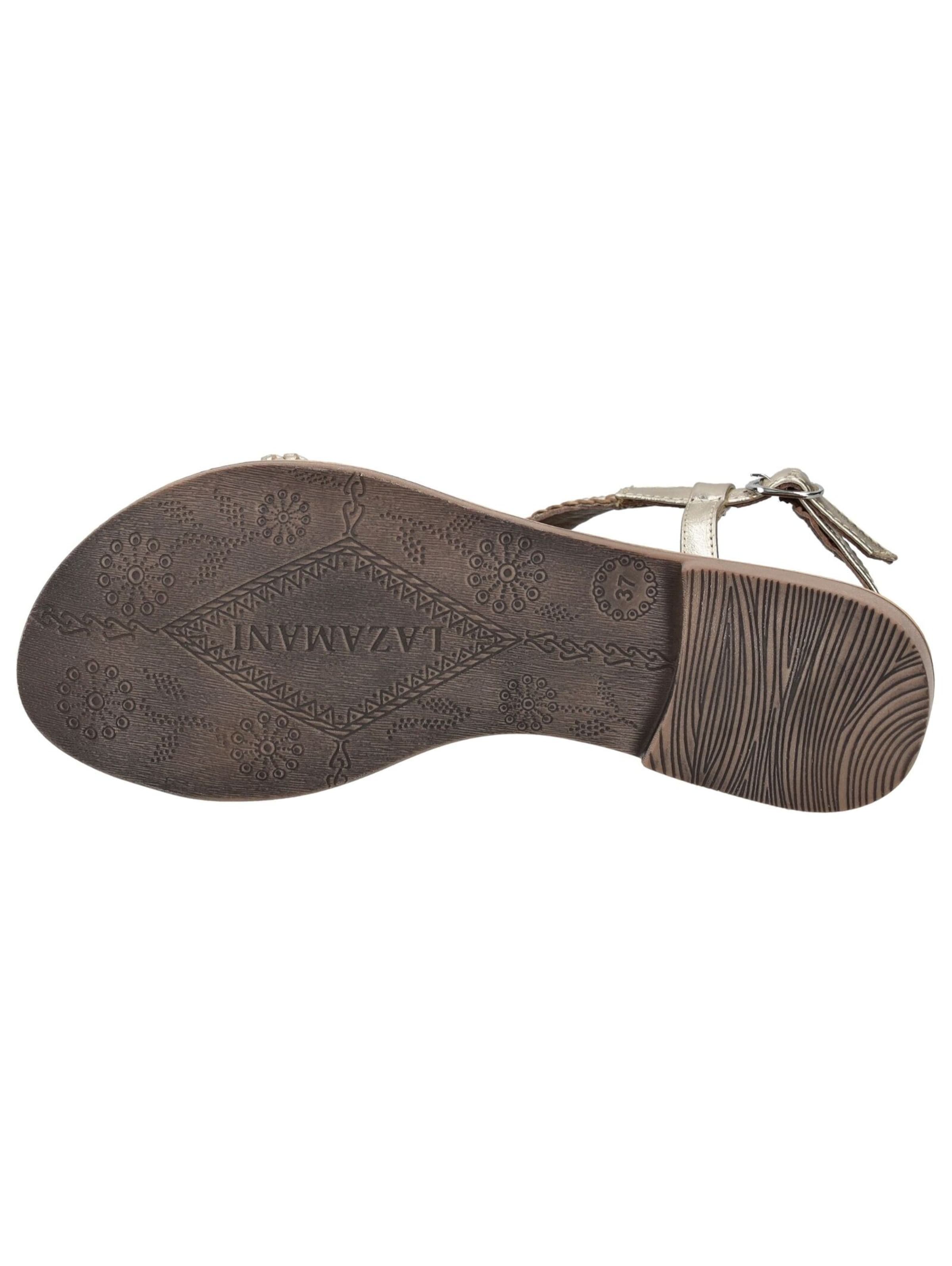 LAZAMANI Sandals in Gold