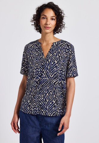 STREET ONE Bluse in Blau: Vorderseite