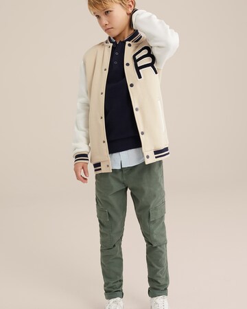 WE Fashion Between-season jacket in Beige