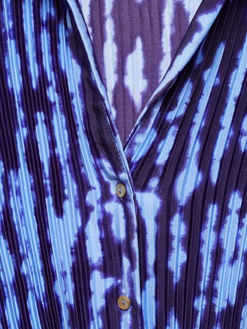 MANGO Košilové šaty 'Thea6' – modrá