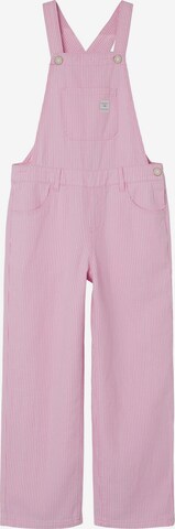 regular Pantaloni con pettorina 'DES' di NAME IT in rosa: frontale