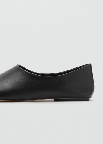 MANGO Ballet Flats 'Soul' in Black