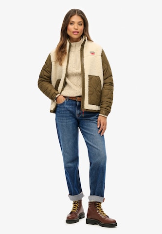 Veste mi-saison Superdry en beige