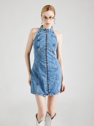 DIESEL Jurk 'DE LULU' in Blauw: voorkant