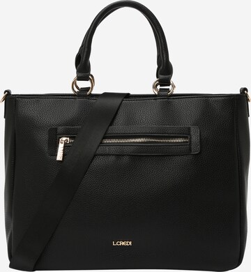 L.CREDI Handbag 'Lindsey' in Black: front