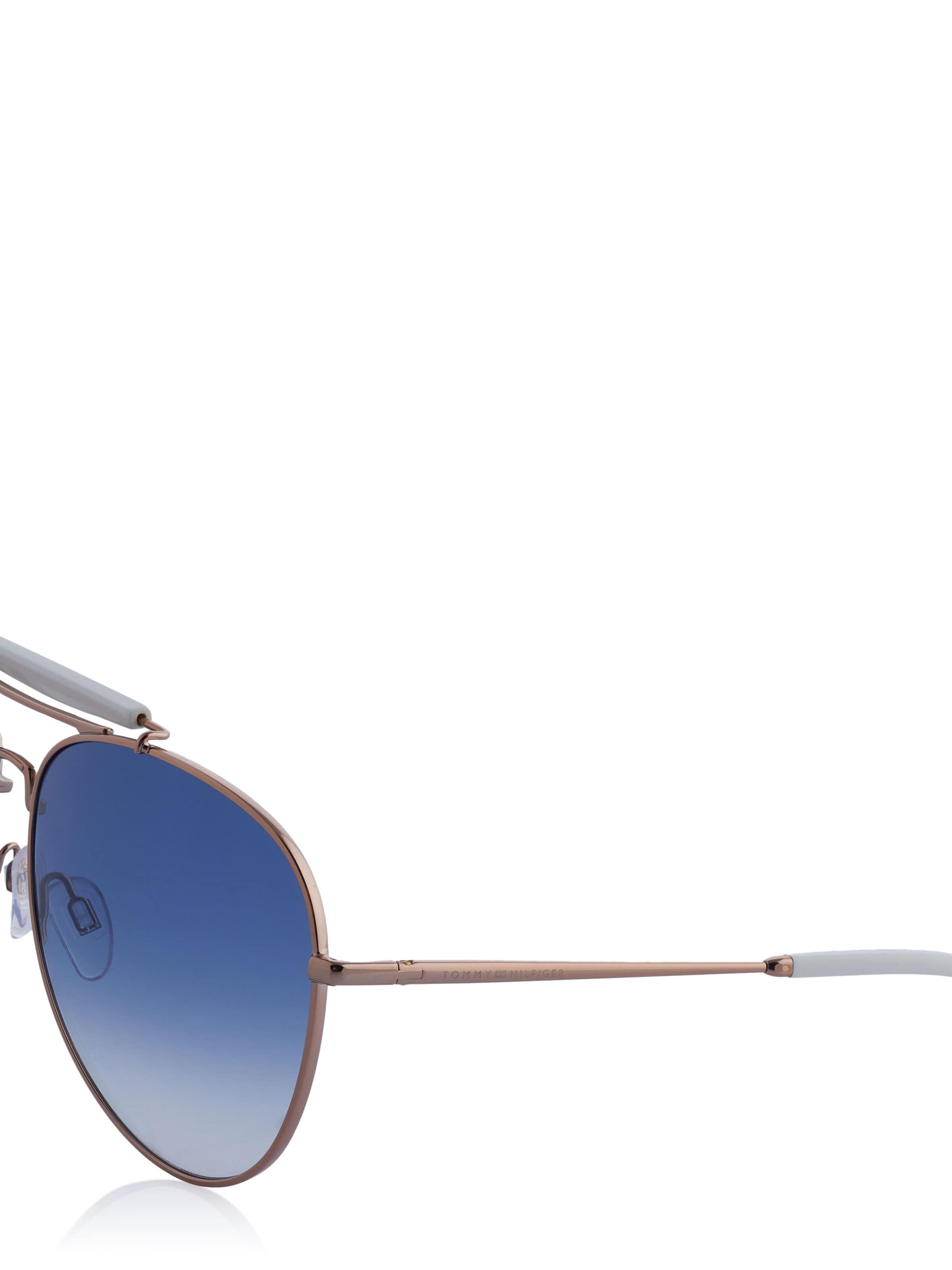 Lunettes de soleil TOMMY HILFIGER en or