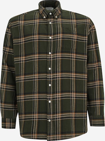 žalia JACK & JONES Patogus modelis Marškiniai 'JJEClassic': priekis