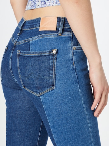 Slimfit Jeans 'Grace' de la Pepe Jeans pe albastru