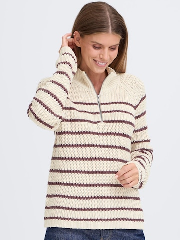 Pullover ' KANNA ' di Oxmo in beige: frontale