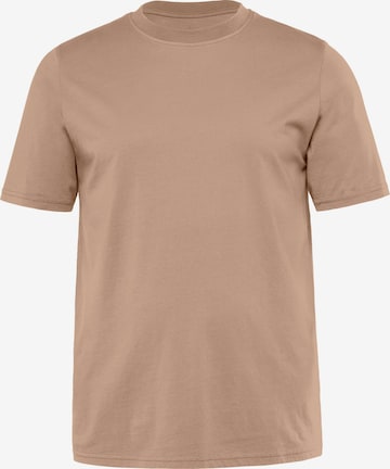 T-Shirt JP1880 en marron : devant