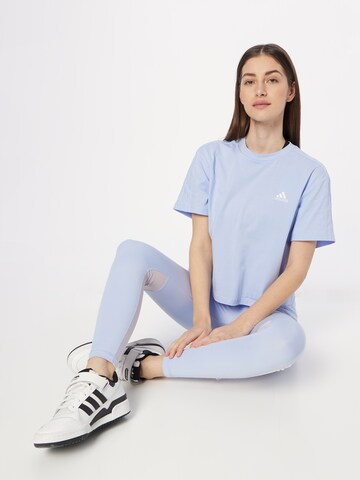 ADIDAS SPORTSWEAR Koszulka funkcyjna 'Essentials 3-Stripes ' w kolorze niebieski
