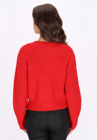 Pull-over faina en rouge