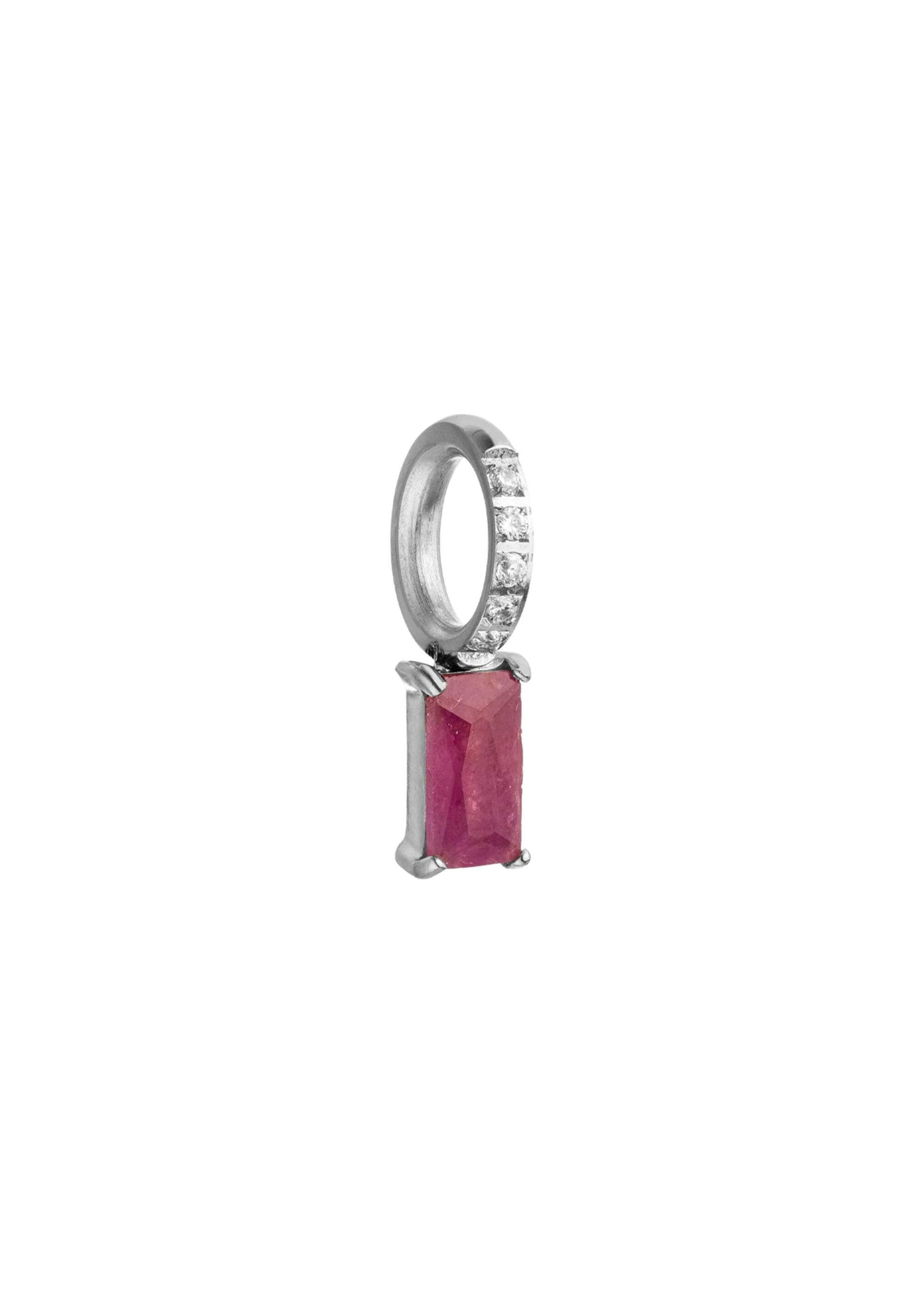 Pendentif PURELEI en argent : devant