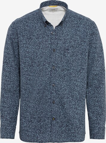 CAMEL ACTIVE Button Up Shirt in Blue: front