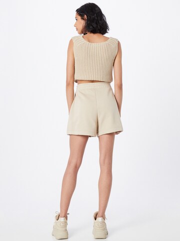 Lindex Loosefit Shorts 'Beatrice' in Beige