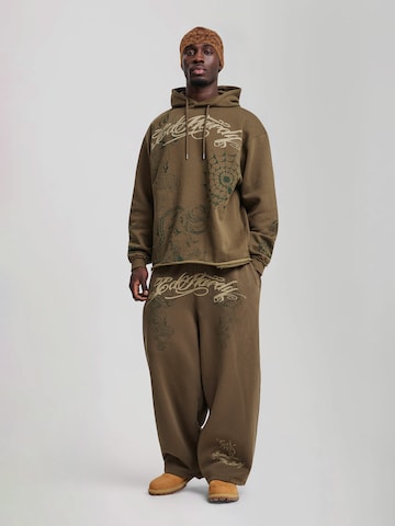 Ed Hardy - Sudadera en verde