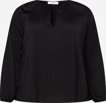 ABOUT YOU Curvy Blouse 'Suzi' in Black: front