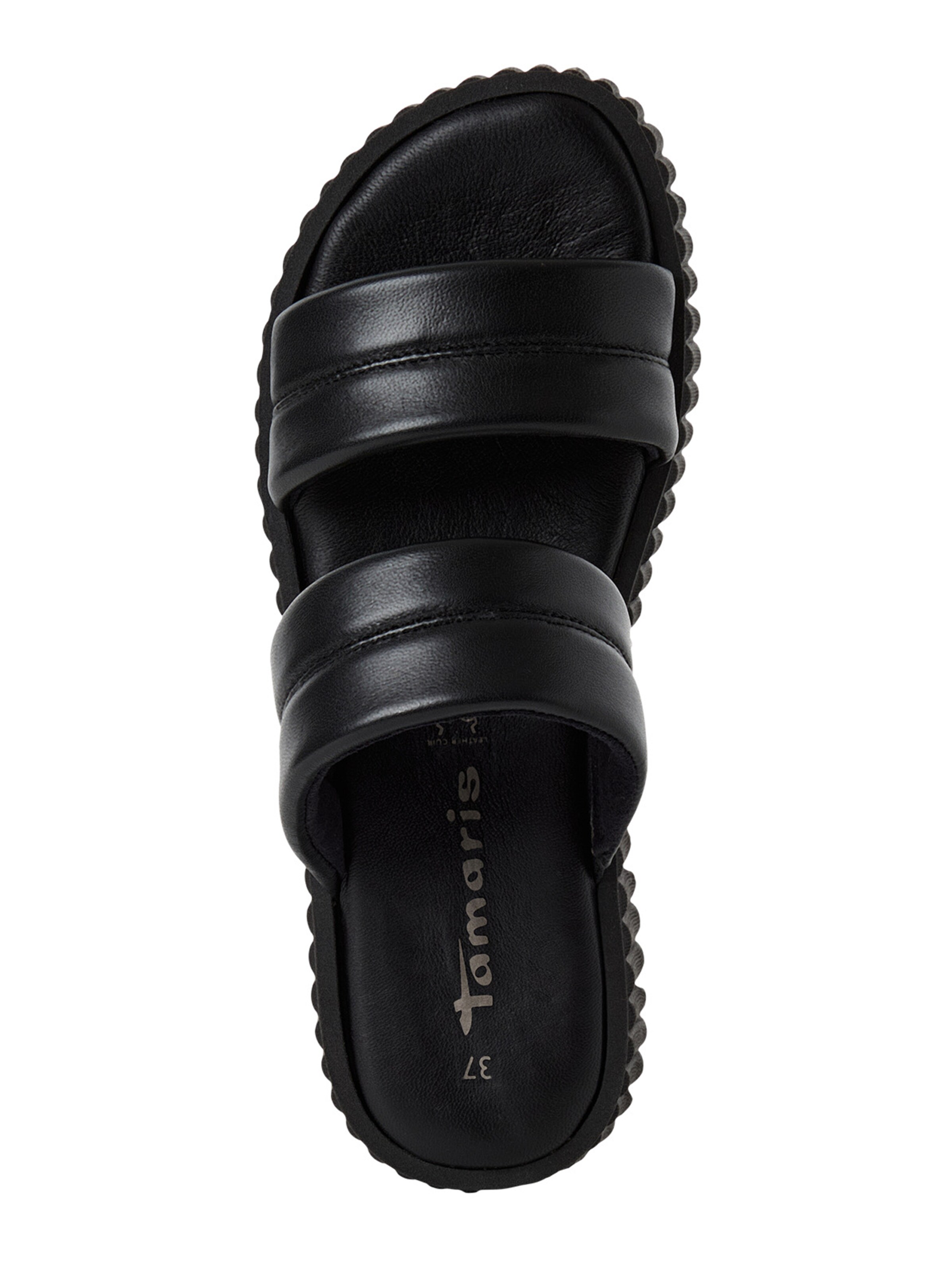 Mule Tamaris en noir