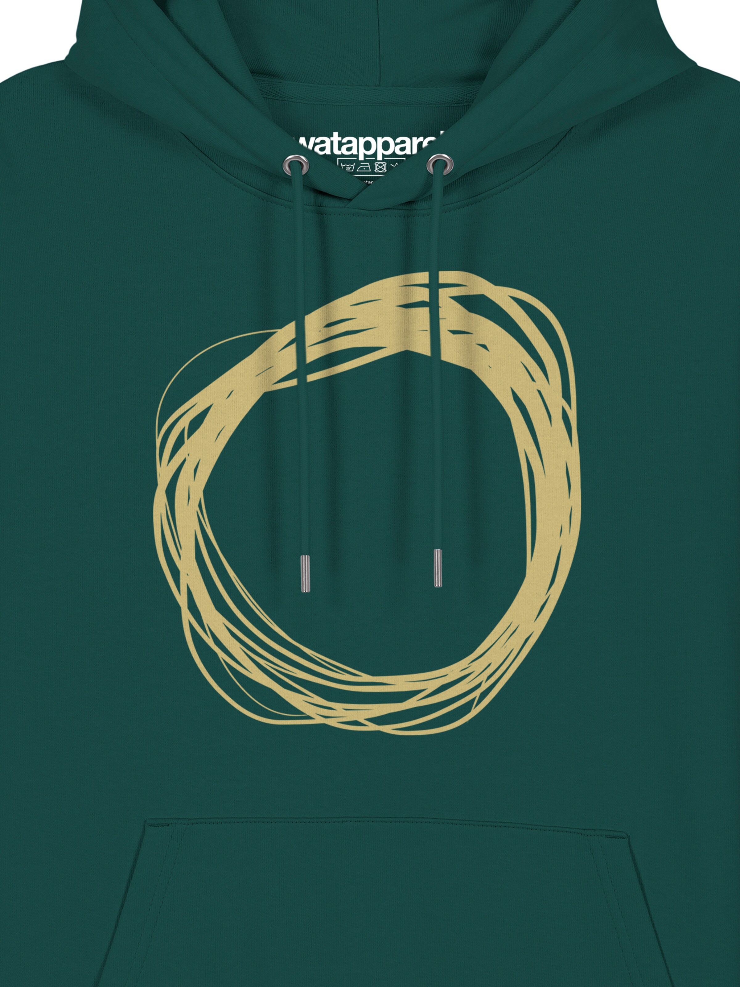 Sweat-shirt ' Kreis ' Watapparel en vert
