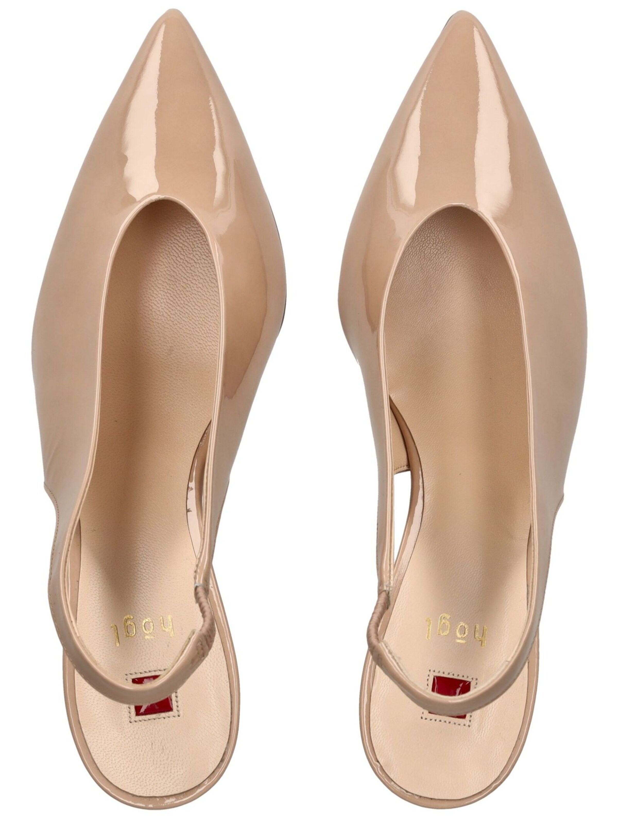 Décolleté sling di Högl in beige