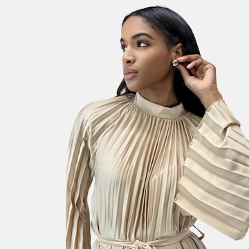 Elara Avondjurk in Beige