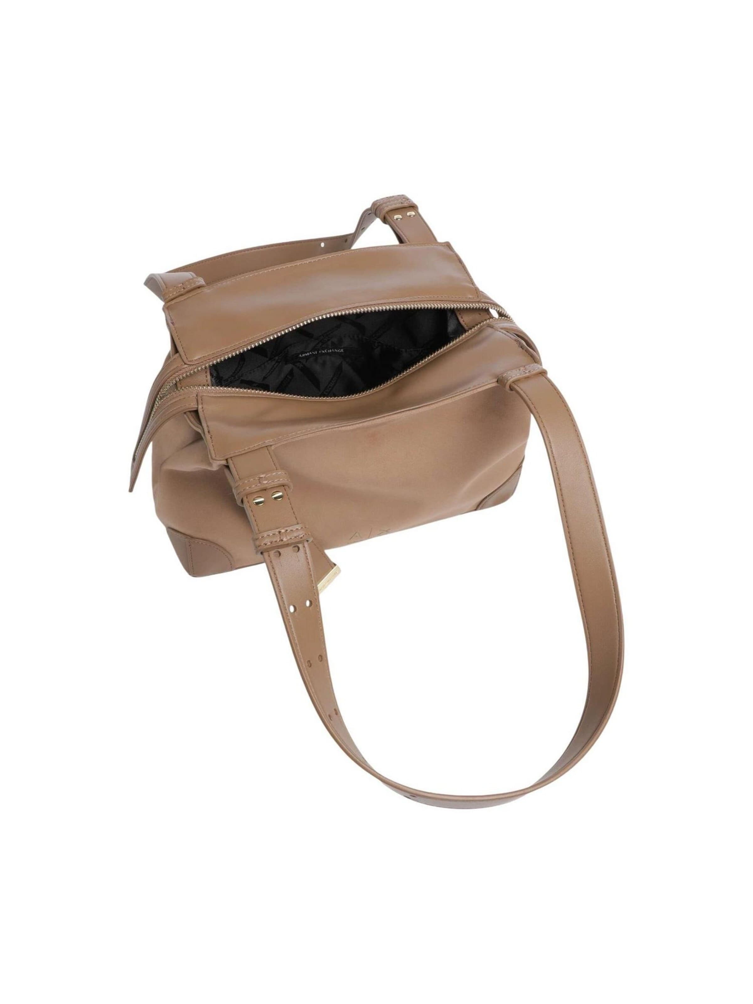 ARMANI EXCHANGE - Bolso de hombro 'XW002604 AF22666' en beige