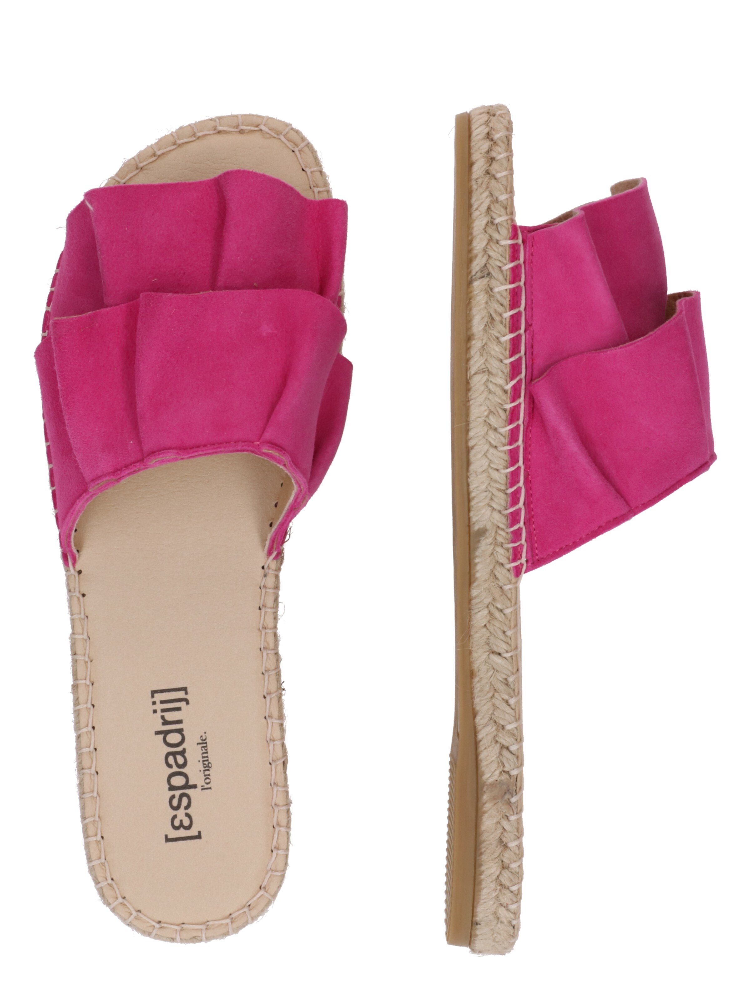 Mule espadrij l´originale en rose