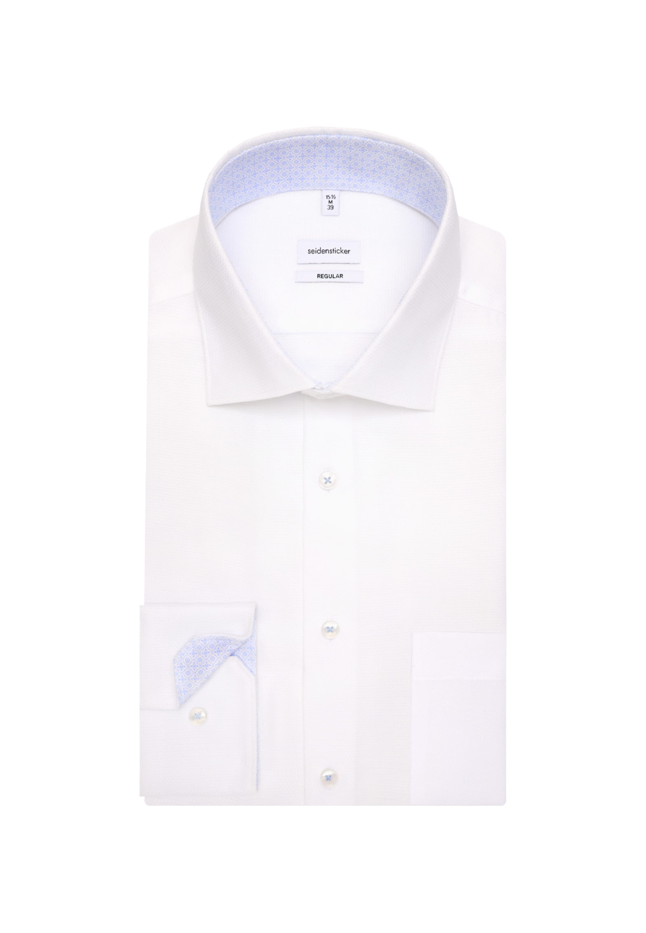 SEIDENSTICKER Regular fit Business shirt in White