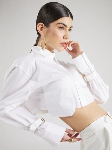 Hoermanseder x About You Blouse 'Bryna' in White