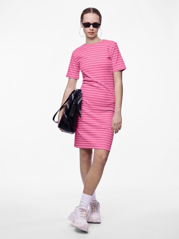 PIECES Dress 'RUKA' in Pink