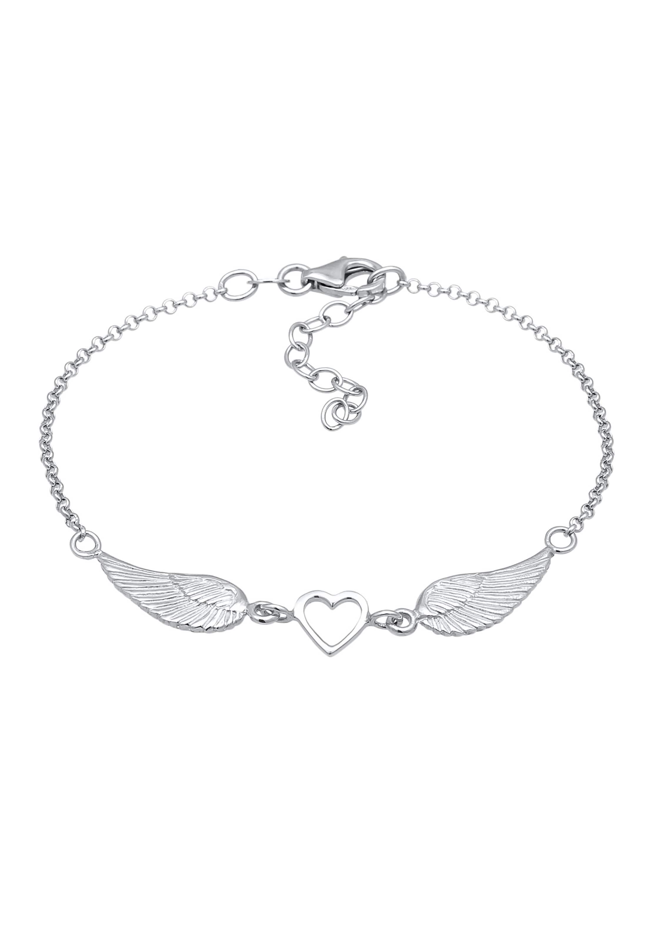 ELLI Armband in Silber: Vorderseite